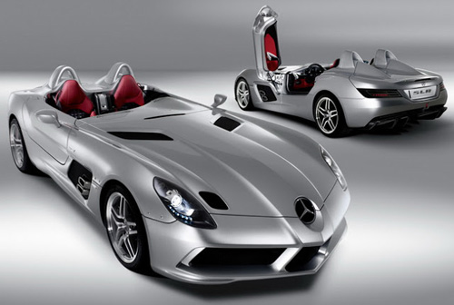 Rihanna,Chris Brown,Mercedes Benz SLR Stirling Moss 