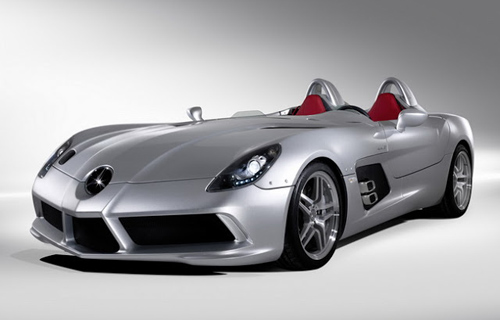 Rihanna,Chris Brown,Mercedes Benz SLR Stirling Moss 