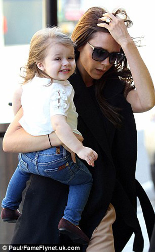 David Beckham,victoria beckham,Gia đình Beck,Harper Beckham,Bé Harper