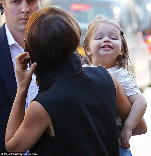 David Beckham,victoria beckham,Gia đình Beck,Harper Beckham,Bé Harper