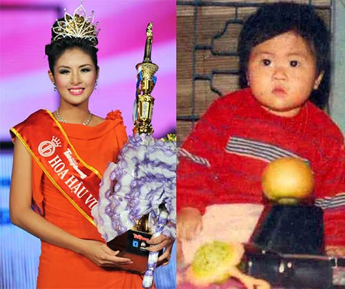 Sao việt thời thơ ấu,Á hậu Tú Anh,Tăng Thanh Hà,Thanh Hằng,Ca sĩ Thủy Tiên
