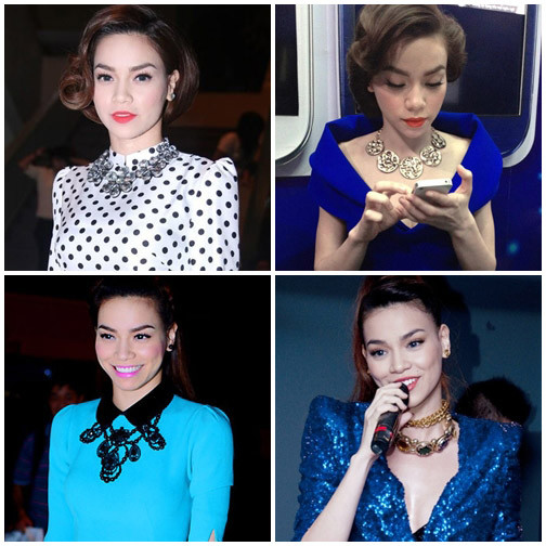 Hồ Ngọc Hà 2013,Ca sĩ Hồ Ngọc Hà,Hà Hồ 2013,Phụ kiện của sao