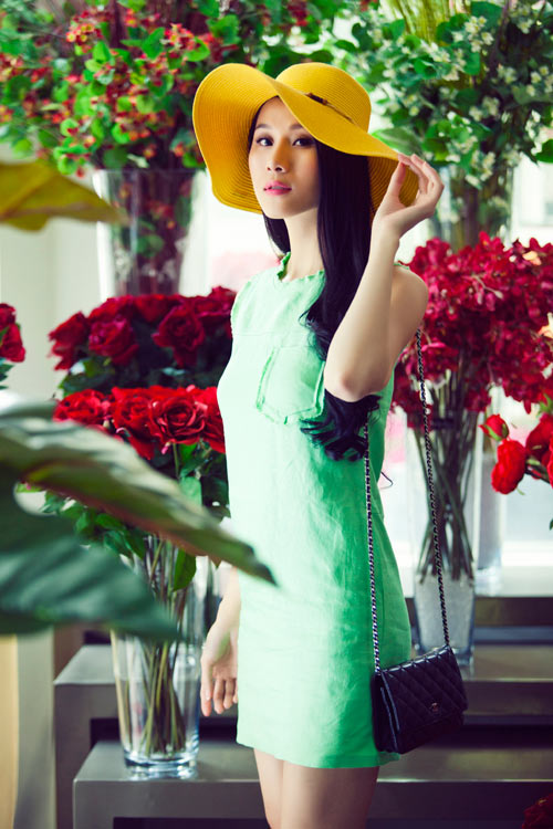 Thái Hà 2013,Siêu mẫu Thái Hà,Thời trang sao,Thời trang hè