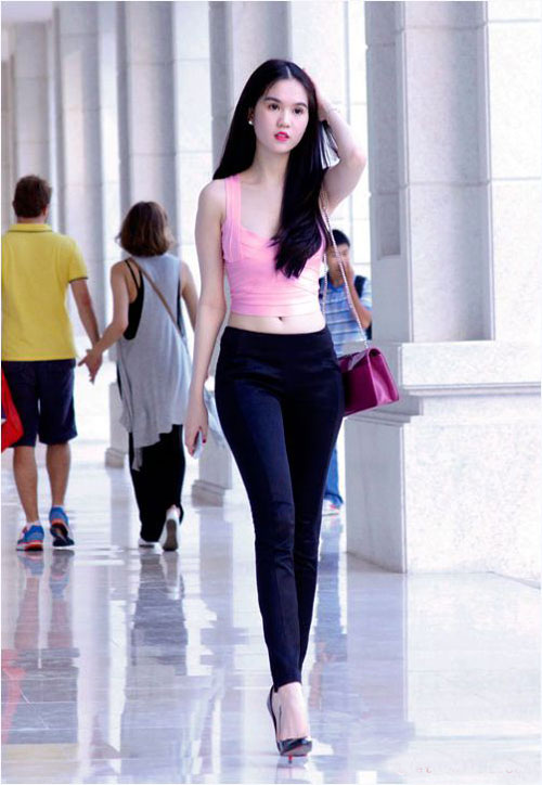 Thời trang sao việt,Mỹ nhân việt,Thời trang sao,Ngọc Trinh,Bảo Anh