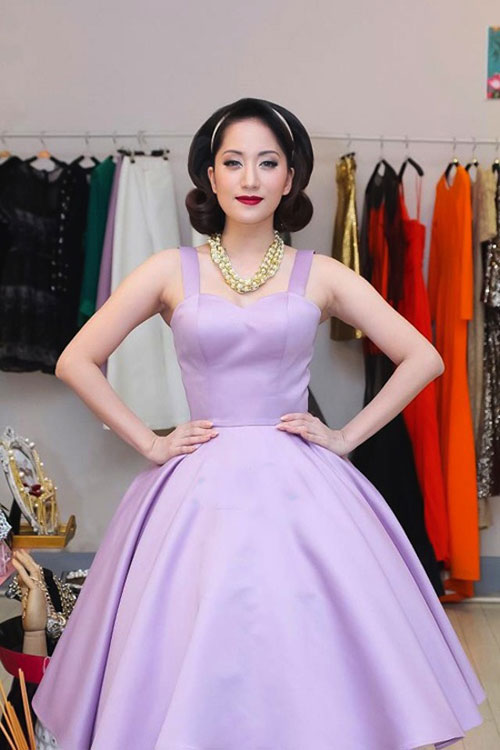 Thời trang sao,Khánh Thy,Phong cách cổ điển