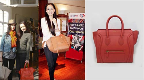 Túi Celine Luggage,Túi Dolce&Gabbana Miss Sicily,Túi xách sao việt