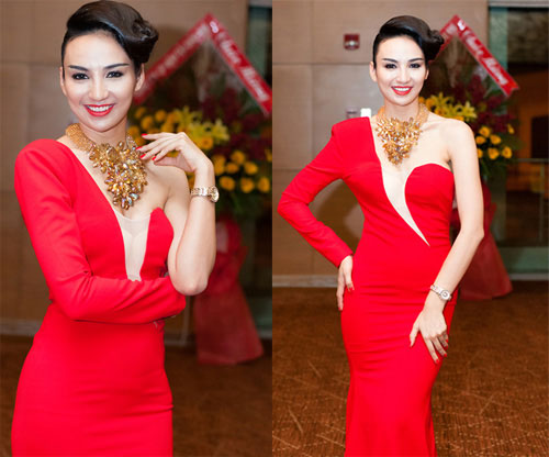 Thời trang sao việt,Mỹ nhân việt,Thời trang sao,Angela Phương Trinh,Bà Tưng,Sao mặc xấu