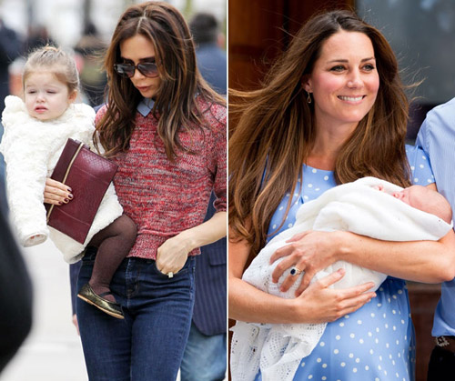 Harper,harper 2013,Victoria Beckham,George Alexander Louis,Công nương Kate Middleton