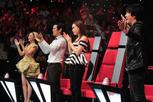 The Voice 2013,Giọng Hát Việt 2013,Diva Hồng Nhung,Mỹ Linh,Đàm Vĩnh Hưng 2013,Nhạc sĩ Quốc Trung
