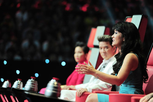 The Voice 2013,Giọng Hát Việt 2013,Diva Hồng Nhung,Mỹ Linh,Đàm Vĩnh Hưng 2013,Nhạc sĩ Quốc Trung
