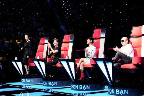 The Voice 2013,Giọng Hát Việt 2013,Diva Hồng Nhung,Mỹ Linh,Đàm Vĩnh Hưng 2013,Nhạc sĩ Quốc Trung