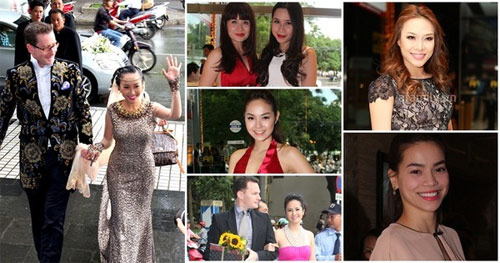 Đám cưới sao,Tăng Thanh Hà,Jennifer Phạm,Đan Trường,Lee Byung Hun,Jang Dong Gun