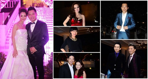 Đám cưới sao,Tăng Thanh Hà,Jennifer Phạm,Đan Trường,Lee Byung Hun,Jang Dong Gun