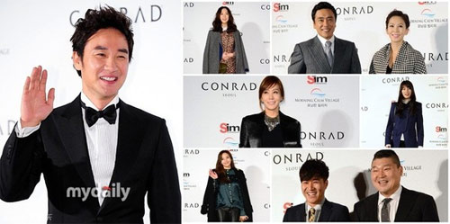 Đám cưới sao,Tăng Thanh Hà,Jennifer Phạm,Đan Trường,Lee Byung Hun,Jang Dong Gun