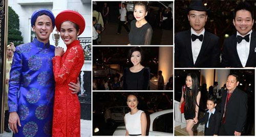 Đám cưới sao,Tăng Thanh Hà,Jennifer Phạm,Đan Trường,Lee Byung Hun,Jang Dong Gun
