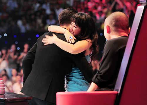 The Voice 2013,Giọng Hát Việt 2013,Diva Hồng Nhung,Mỹ Linh,Đàm Vĩnh Hưng 2013,Nhạc sĩ Quốc Trung,vòng Đối đầu The Voice