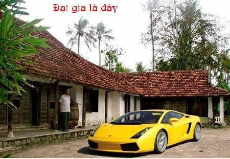 Lamborghini bên nhà ngói,tin Facebook,siêu xe bên nhà ngói