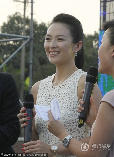 Chương Tử Di 2013,Mỹ nhân hoa ngữ,Diễn viên Chương Tử Di