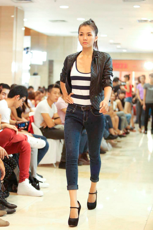 Vietnam's Next Top Model 2013,siêu mẫu thanh hằng,đỗ mạnh cường,giám khảo nam trung,vòng casting Vietnam's Next Top Model 2013,Bản Sao Đan Lê
