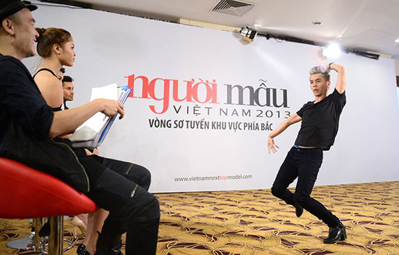 Vietnam's Next Top Model 2013,siêu mẫu thanh hằng,đỗ mạnh cường,giám khảo nam trung,vòng casting Vietnam's Next Top Model 2013