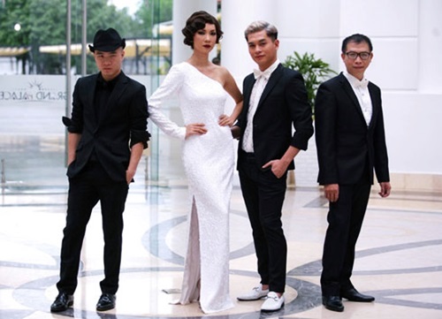 Vietnam's Next Top Model 2013,siêu mẫu thanh hằng,đỗ mạnh cường,giám khảo nam trung