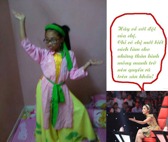 Phương mỹ chi,Giọng hát việt nhí,The voice kids