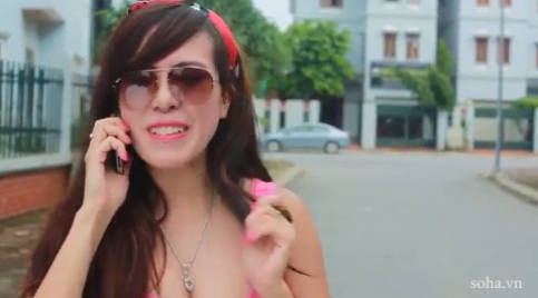 Mai Thỏ 2013,Hot girl Mai Thỏ,Mai Thỏ khoe ngực