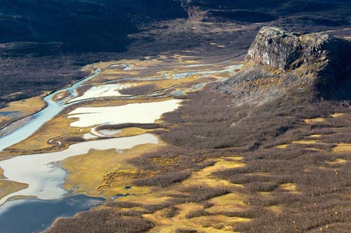 Sông Rapa ở Thụy Điển,du lịch nước ngoài,vùng Norrbotten County,Thụy Điển,cảnh quan