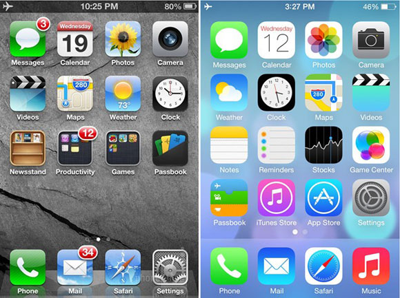 iPhone 5S,iPhone 5C,Iphone chính hãng,Iphone xách tay,IOS 7
