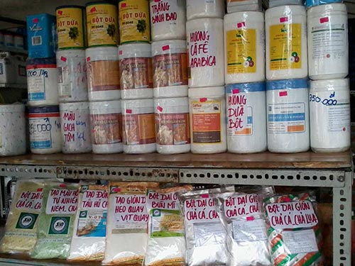 Thực phẩm bẩn,Thực phẩm chứa hóa chất,Vệ sinh an toàn thực phẩm,Hương liệu trung quốc,Hàng trung quốc,Hóa chất trung quốc