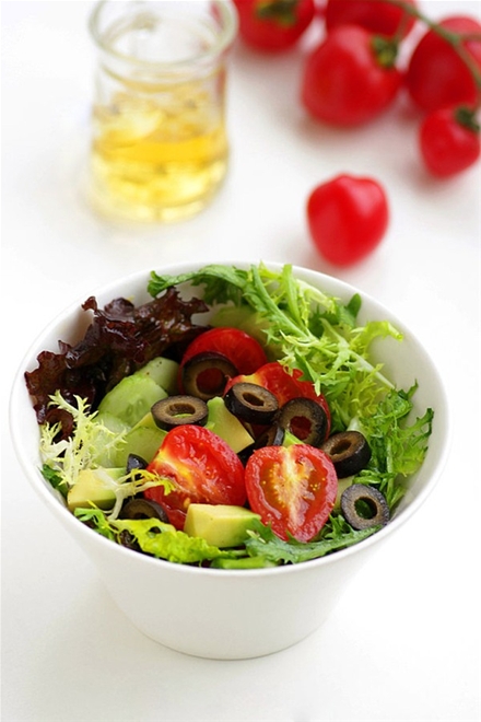 Món ăn ngon,Salad Bơ,Salad Hoa quả