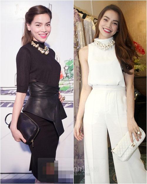 Phụ kiện sao việt,Trang sức sao việt,Hồ Ngọc Hà,Tâm Tít,Vòng ngọc trai