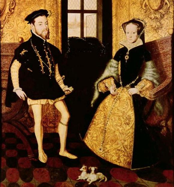 Mary I,Felipe II,ua Tây Ban Nha,Vua Tây Ban Nha