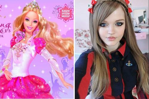 Hot girl búp bê Barbie,Hot girl lực sỹ,hot girl béo,Hot girl xăm mình