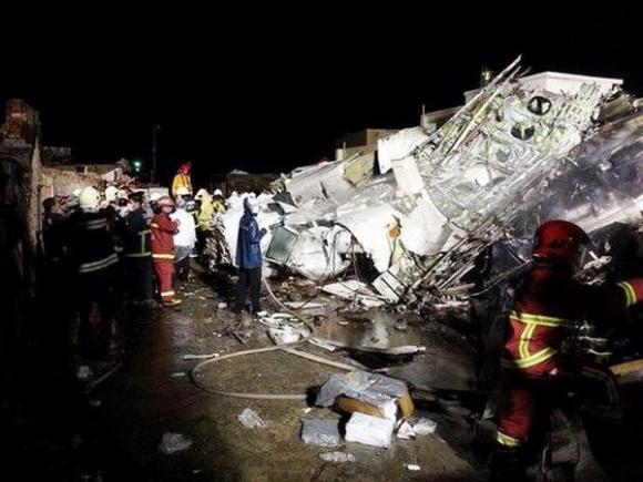 Tai nạn máy bay, Máy bay rơi, Máy bay rơi ở Đài Loan