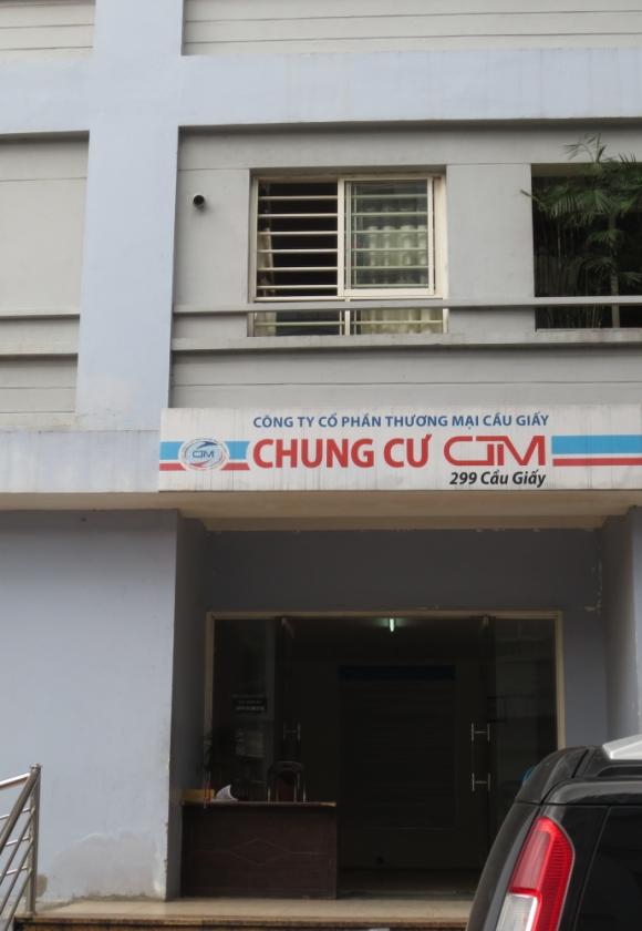 Chung cư,khu chung cư CTM 299 Cầu Giấy dân cư bức xúc chủ đầu tư phó mắc