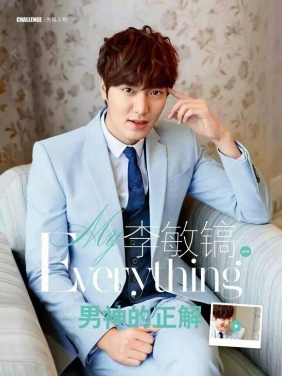 Lee Min Ho, Lee Min Ho tóc xoăn, Lee Min Ho ảnh tạp chí, Lee Min Ho ảnh đẹp, 2014, sao nam hàn