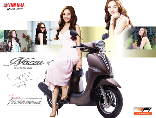 Nozza 2014, Xe ga Nozza, Xe ga Yamaha