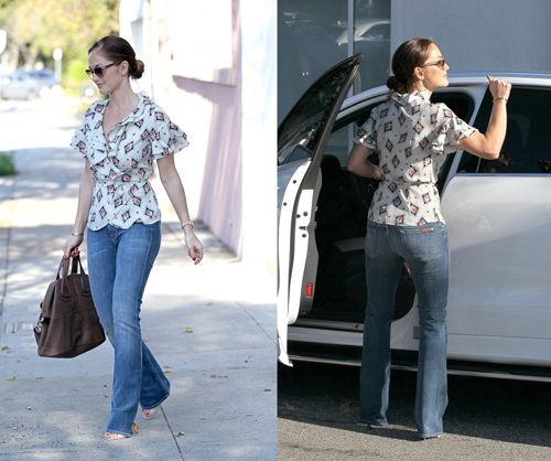 Jessica Alba, Kristen Stewart, Emma Robert, Kim Kardashian, Jennifer Lawrence, 7 For All Mankind, Thời trang 7 For All Mankind, Thời trang sao Hollywood