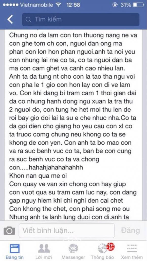 sao Việt, Dương Yến Ngọc, Dương Yến Ngọc tố Pha Lê giựt chồng, Dương Yến Ngọc đòi tự tử