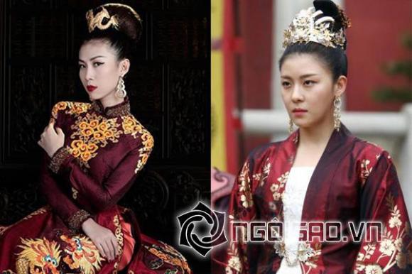 Lan Phương,mẫu chuyển giới Lan Phương, Ha Ji Won, Hoàng hậu Ki,NTK Thuận Việt,áo dài thuận việt,Thuận Việt.Ngôi sao người mẫu