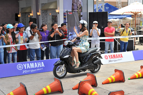 Yamaha Grande, Ngày hội Yamaha, Xe máy Yamaha, Minh Hằng, Hồ Ngọc Hà