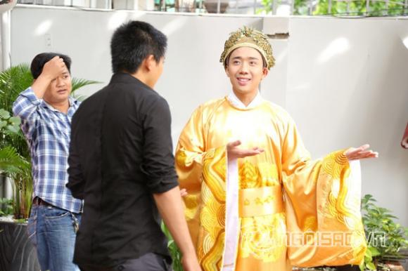 sao Việt, MC Trấn Thành, Trấn Thành chia tay bạn gái, Trấn Thành làm vua, Trấn Thành hớn hở bên tiên nữ, phim cổ trang Việt