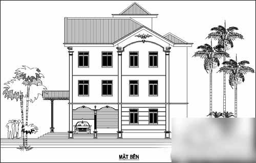 Thiết kế nhà,tư vấn thiết kế nhà hơn 300m2 hiện đại,sang trọng