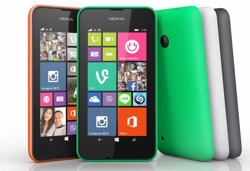 Nokia,nokia Lumia 530 giá rẻ kế nhiệm Lumia 520