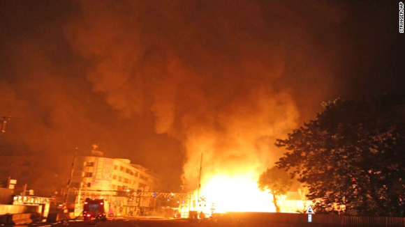Nổ khí đốt,vụ nổ khí đốt ở Đài Loan gần 300 người thương vong