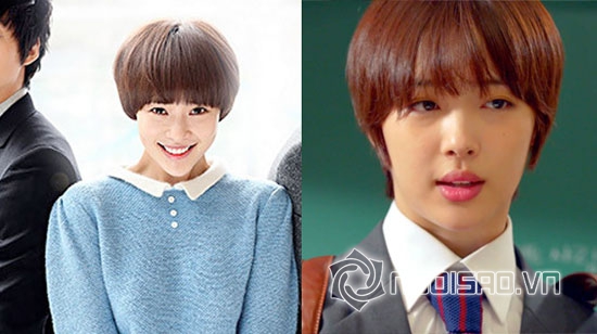 thảm họa thời trang,trang phục trong phim Hàn,Yoon Eun Hye tóc rối,áo len lòe loẹt của Lee Min Ho