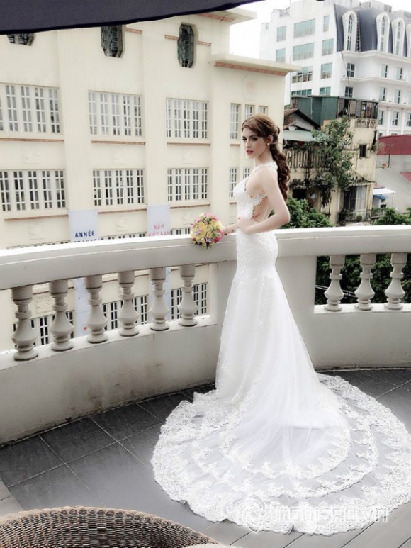 Andrea, Andrea làm cô dâu, ảnh ngắm Andrea, Andrea cô dâu dịu dàng 