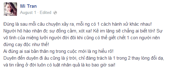 Hải Băng, Mi Trần, Tiến Dũng, Scandal sao việt, Sao Viet, Sao Việt