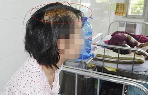 Cha dượng chém con riêng, Cha dượng hành hạ con riêng, Bạo lực gia đình